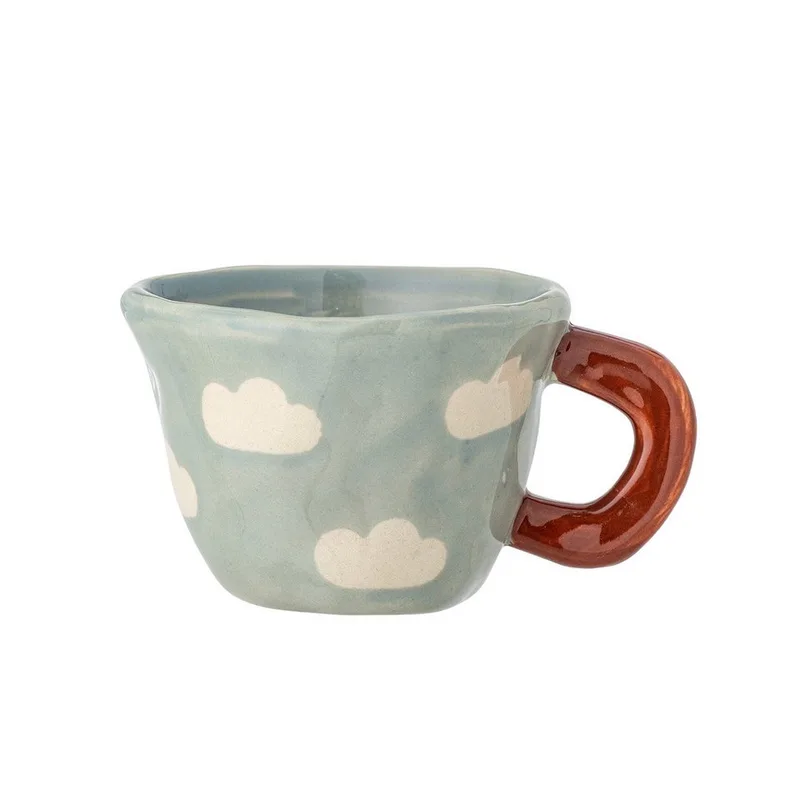 Tasse Bloomingville Nini Tasse, Steingut, 100 ml, Steingut by Bloomingville in Blau – product photo