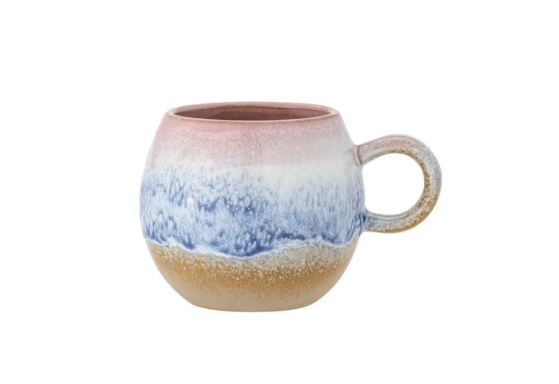 Tasse Bloomingville Paula Tasse, Rose, 275 ml, Steingut by Bloomingville in Rosa – product photo