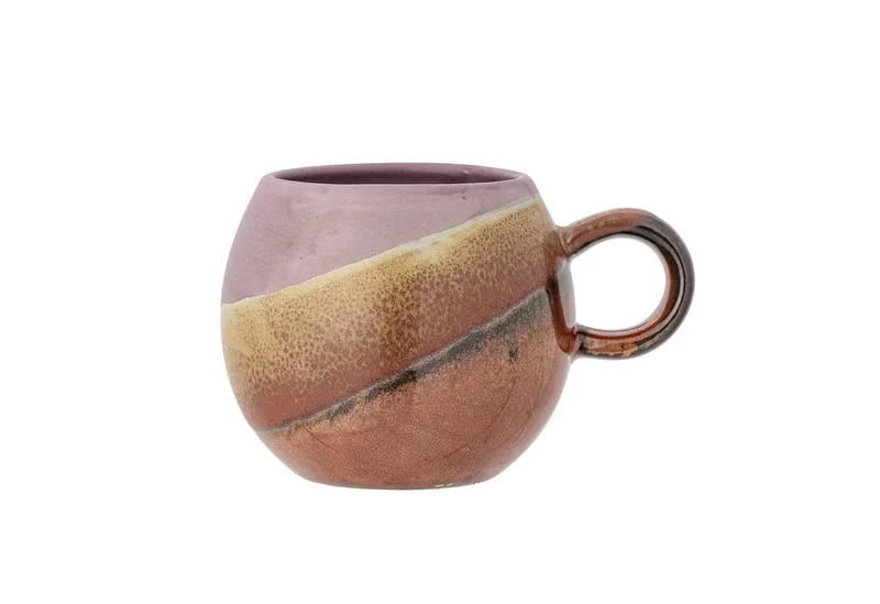 Tasse Bloomingville Paula Tasse, Violett, Steingut, 275 ml, Steingut by Bloomingville in Lila – product photo