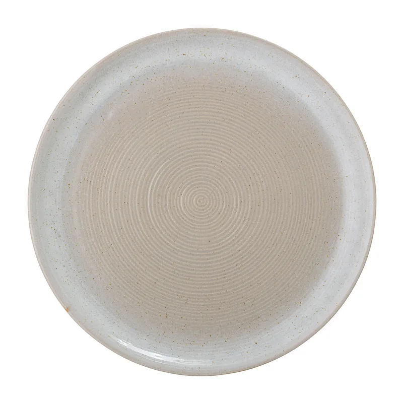 Taupe Teller Ø27cm Grau by Bloomingville – product photo