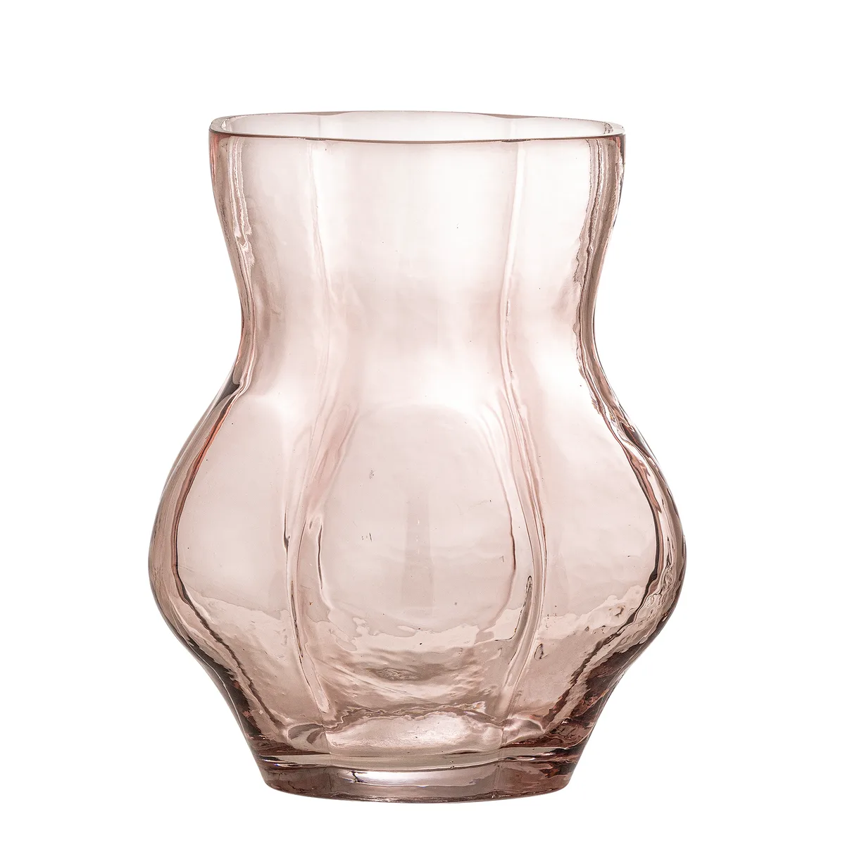Tava Vase, Rosa, Glas, D18xH20 cm de Bloomingville – photo du produit