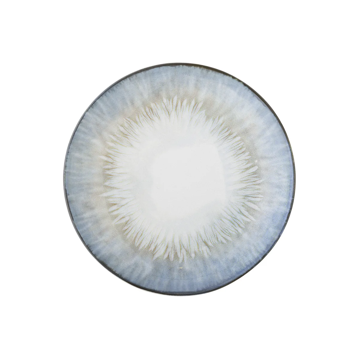 Assiette Calen - Bleu - Grès émaillé de Bloomingville – photo du produit