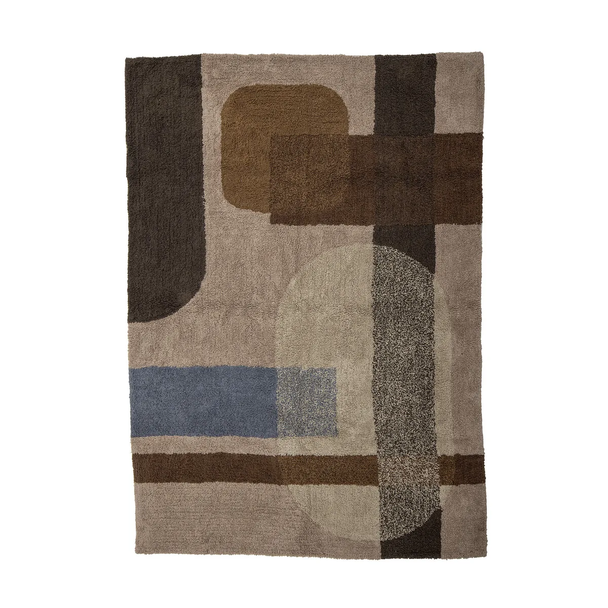 Teppich Tapis - Bunt - Getuftete Baumwolle från Bloomingville – produktbild