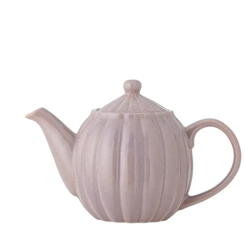 Theepot aardewerk roze Latina van Bloomingville in [gid://shopify/Metaobject/303097905487] – productfoto