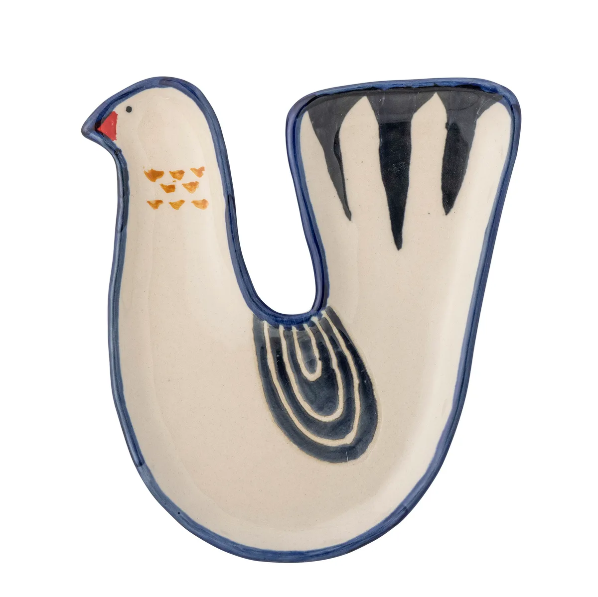 Trudy Skål, Multifarvet, Stentøj, L12,5xH1xW14 cm fra Bloomingville – produktbillede