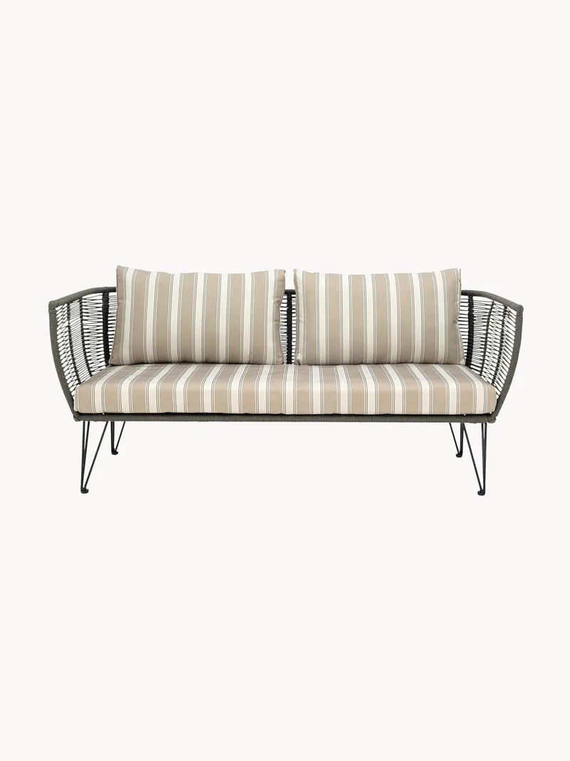 Tuin loungebank Mundo met kunststoffen vlechtwerk (2-zits) de Bloomingville – photo du produit
