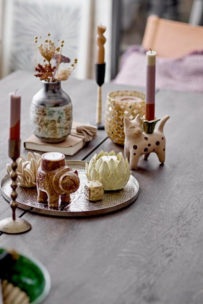 Vaas aardewerk bruin Crina von Bloomingville in [gid://shopify/Metaobject/307221758287] – Produktfoto