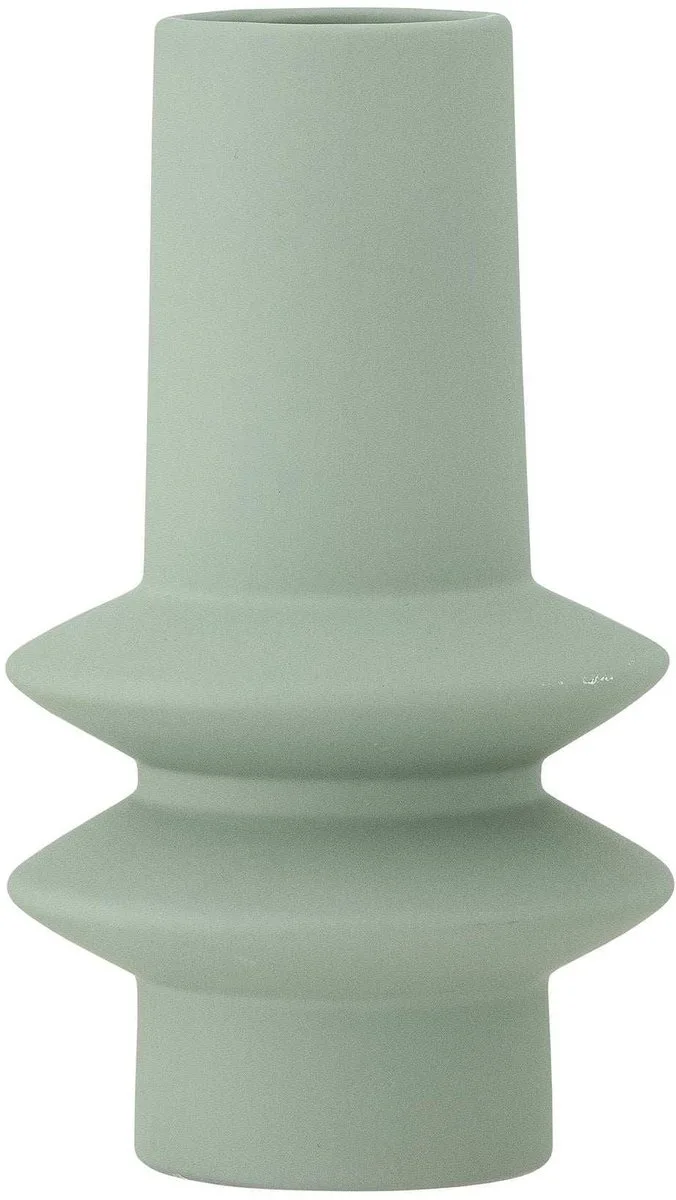 Vaas aardewerk groen Isold 22cm van Bloomingville in [gid://shopify/Metaobject/303100625231] – productfoto