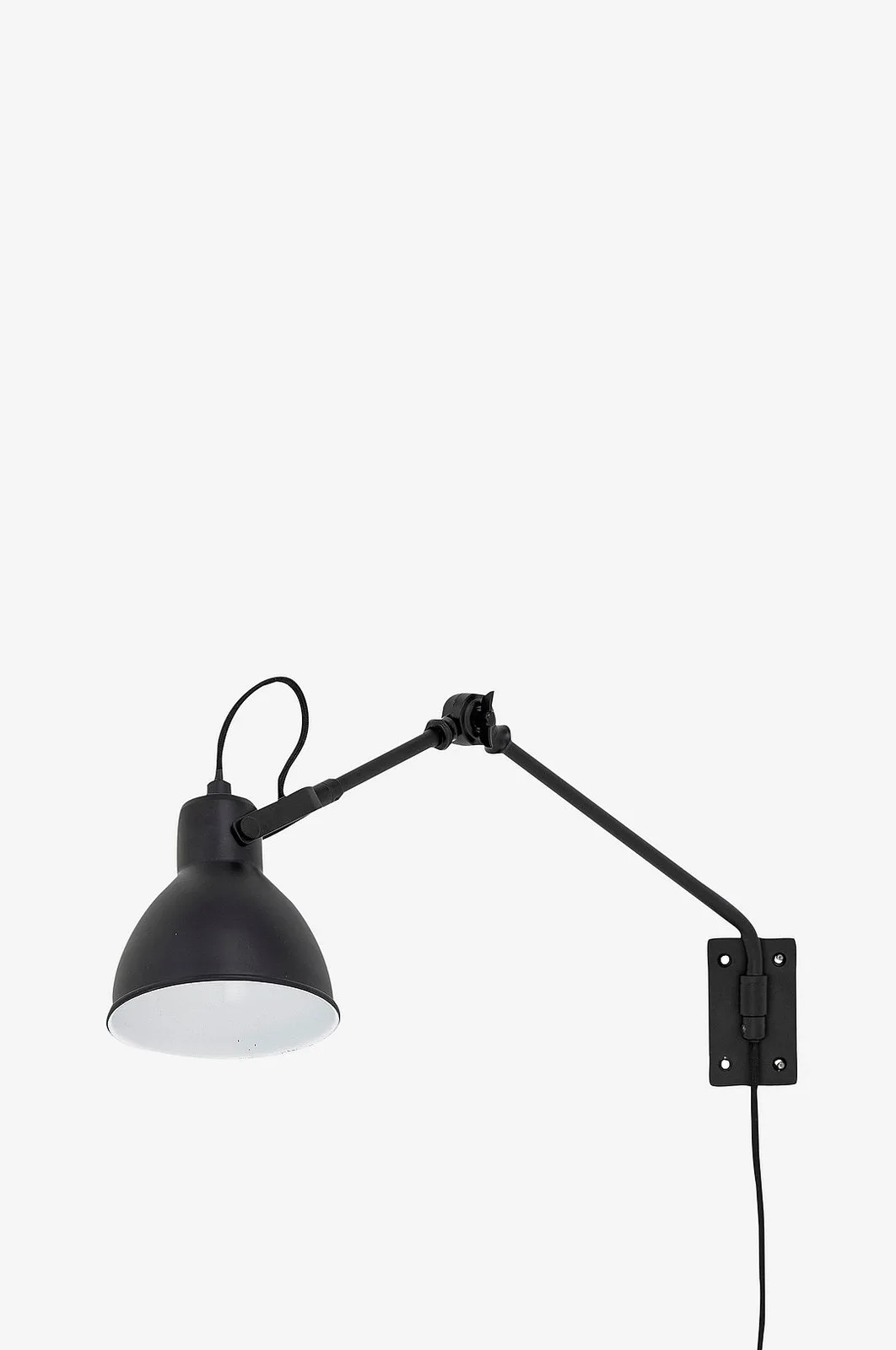 Jili wandlamp - 82055671 von Bloomingville in Schwarz – Produktfoto
