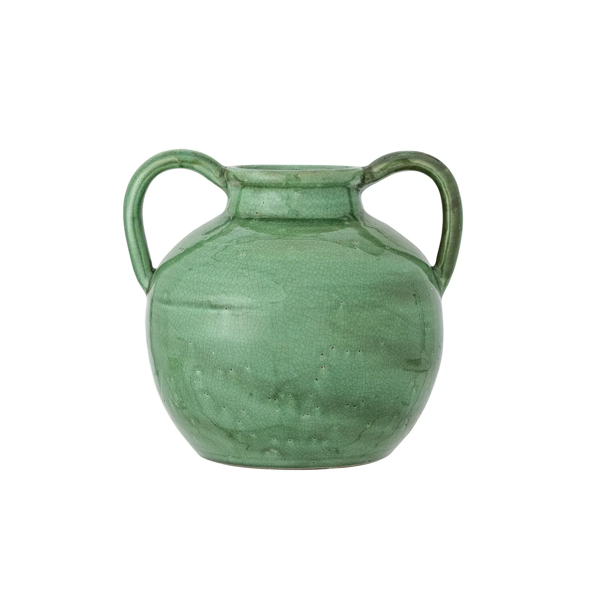 Vase Vases - Grün - emailliertes Terrakotta från Bloomingville – produktbild