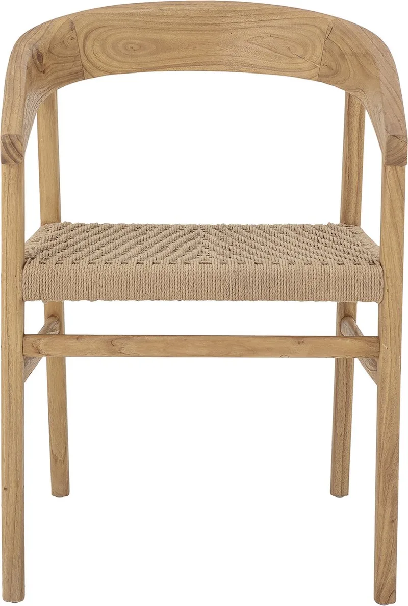 Vitus Eetkamerstoel - Beige - Eiken by Bloomingville in Natuur – product photo