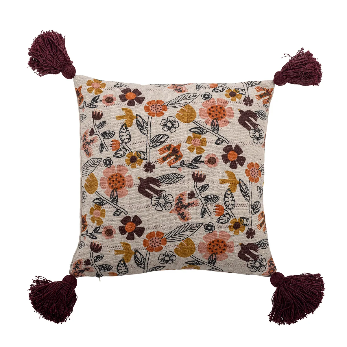 Vivielle Pude, L45xW45 cm, Multifarvet från Bloomingville – produktbild