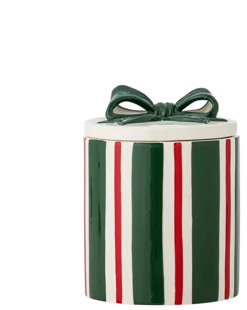 Voorraadpot aardewerk groen Marnia 16cm de Bloomingville en [gid://shopify/Metaobject/303100625231] – photo du produit