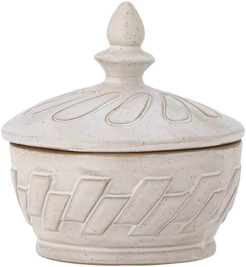 Voorraadpot aardewerk nature Pauline från Bloomingville i [gid://shopify/Metaobject/297300001103] – produktbild