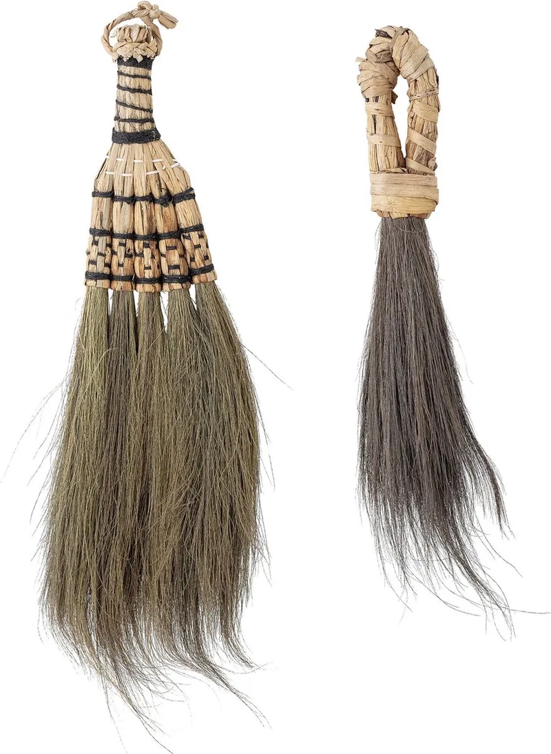Wanddecoratie zeegras nature Hevan - set van 2 by Bloomingville in [gid://shopify/Metaobject/297300001103,gid://shopify/Metaobject/307221758287] – product photo