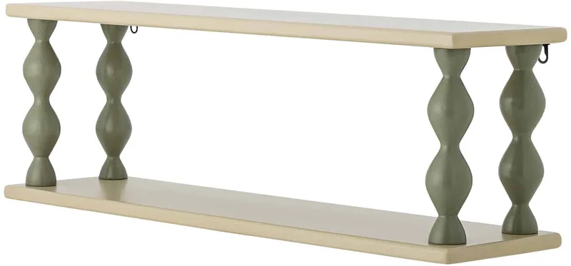 Wandplank Bibiola Crème by Bloomingville in Groen – product photo