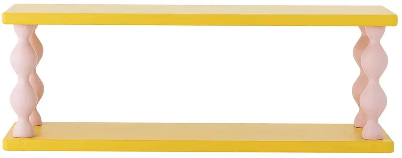 Wandplank Bibiola von Bloomingville in Geel – Produktfoto