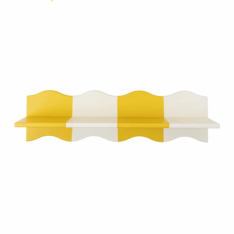 Wandplank Bubbi by Bloomingville in Geel – product photo