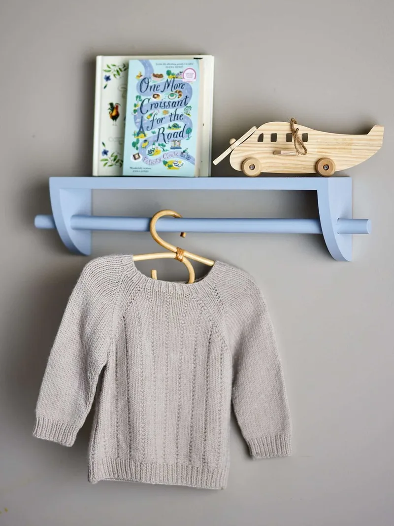 Wandplank Mingus (hang of leg) by Bloomingville in Blauw – product photo