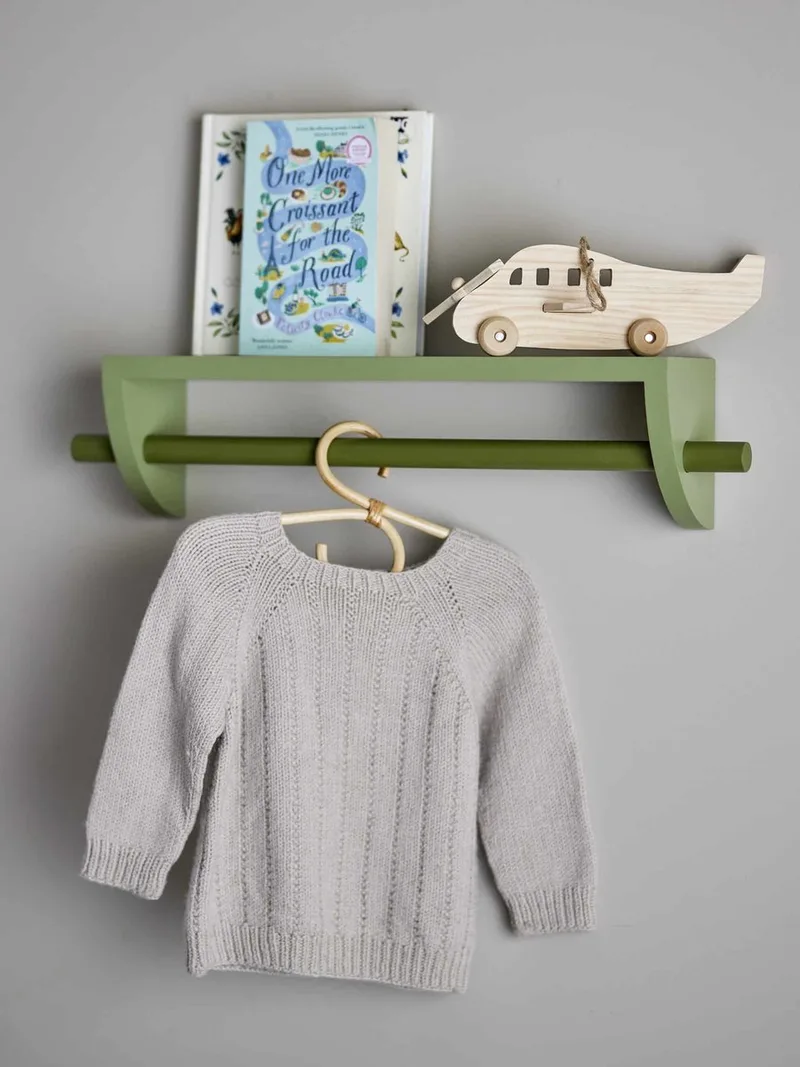 Wandplank Mingus (hang of leg) by Bloomingville in Groen – product photo