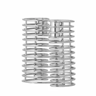 Wavela Kerzenhalter 15,5x14,5 cm Silber by Bloomingville – product photo 3 of 4