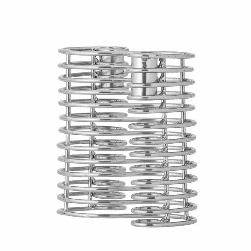 Wavela Kerzenhalter 15,5x14,5 cm Silber by Bloomingville – product photo 3 of 4