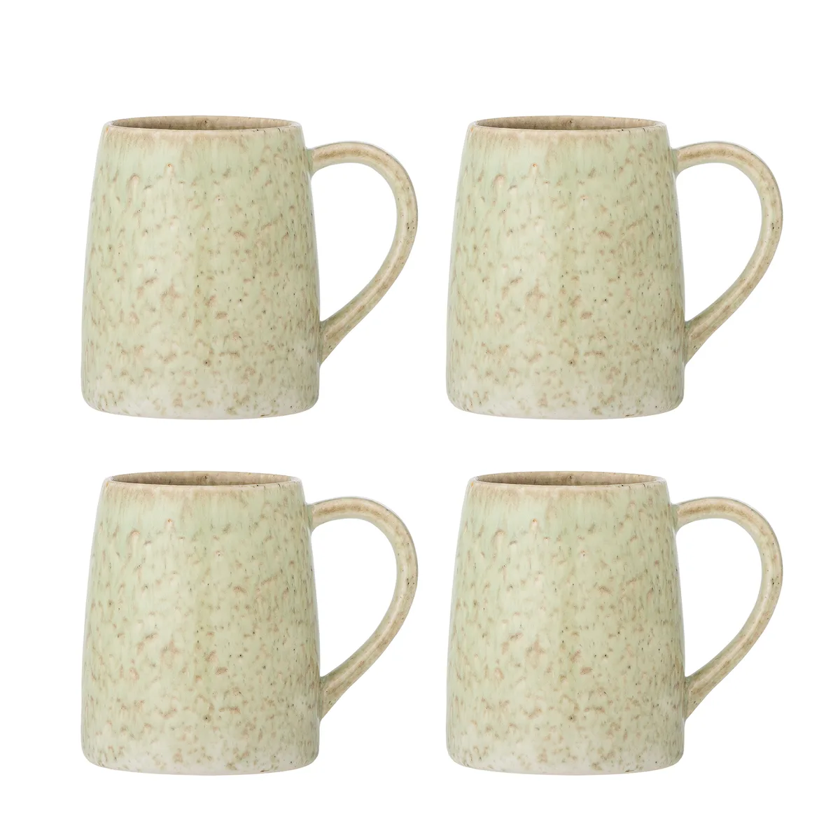 Winnie Krus, Multifarvet, Stentøj, D9xH10 cm, Set of 4 van Bloomingville – productfoto