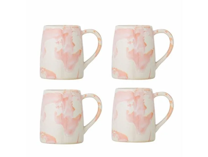 Winnie mokken roze set van 4 stuks van Bloomingville – productfoto