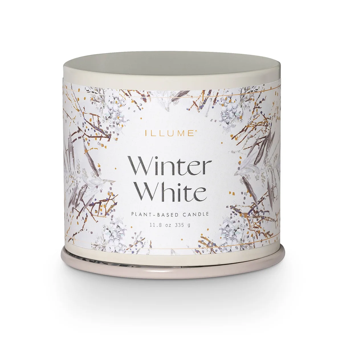 Doftljus Winter White (Citrusfrukter & Kardemumma) från Bloomingville – produktbild