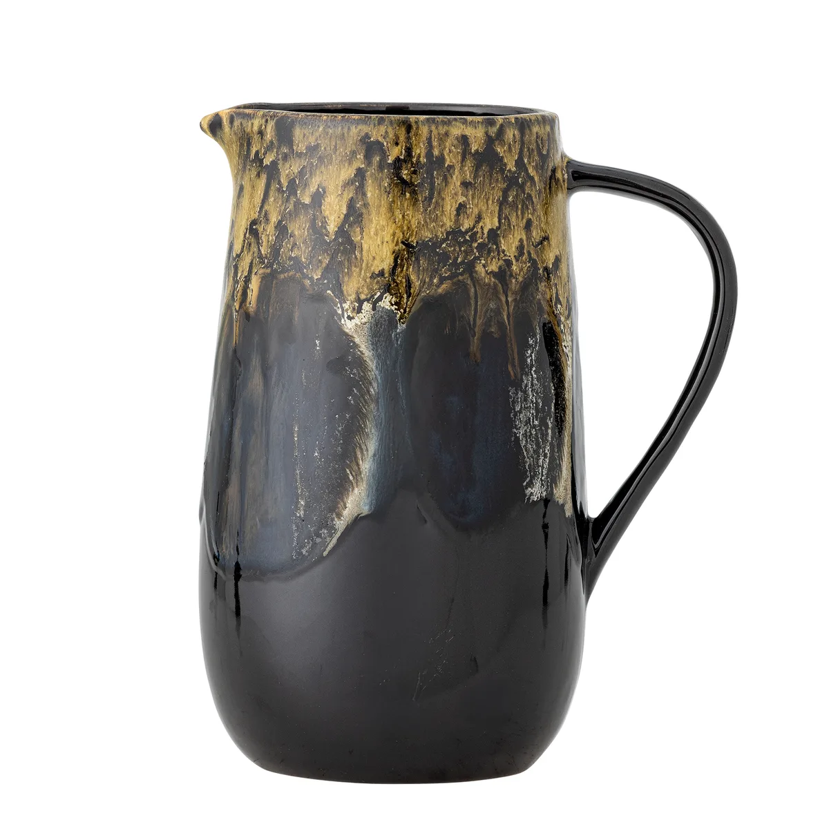 Wyatt Vase, Brun, Stentøj, D13xH22,5 cm von Bloomingville – Produktfoto