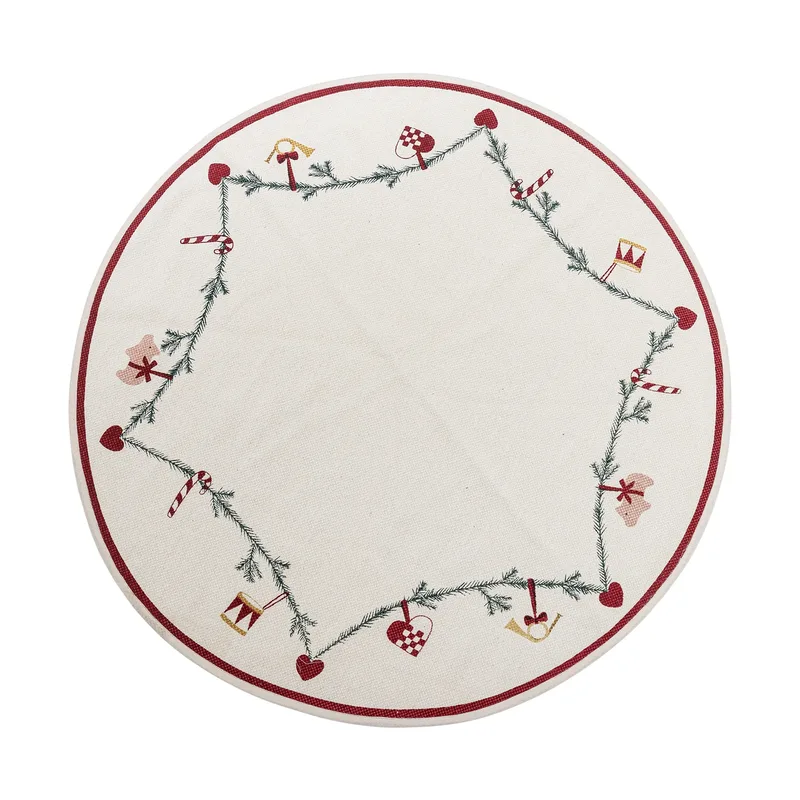 Yule Weihnachtsbaumdecke Ø110 cm Rot by Bloomingville – product photo