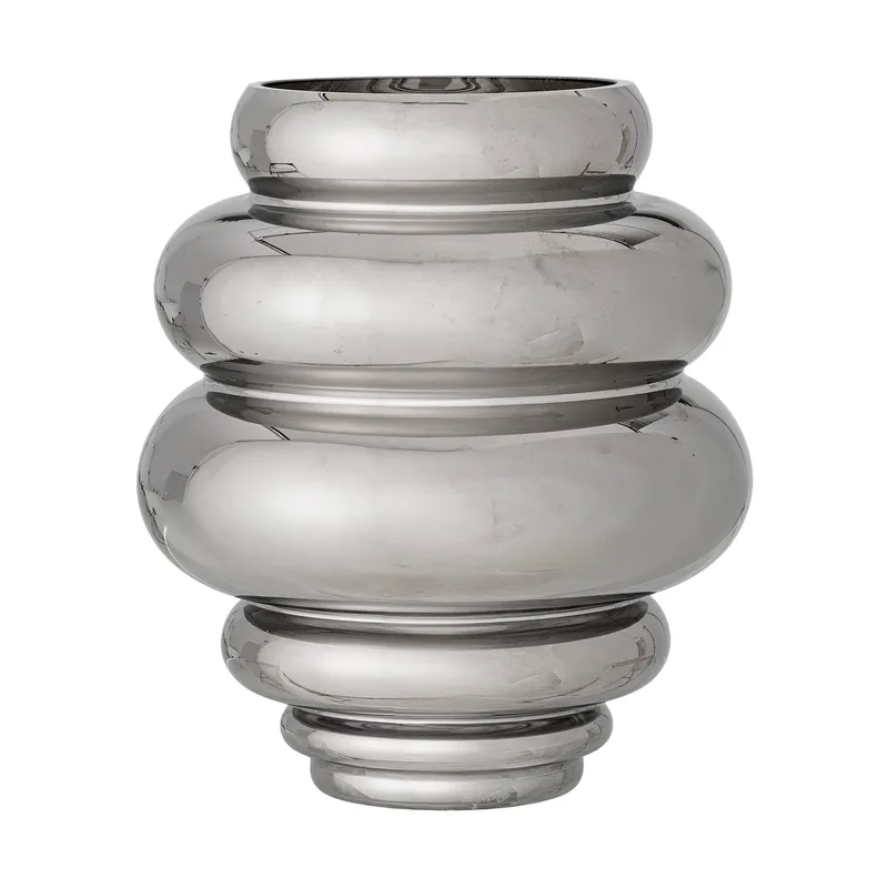 Zorya Vase 24 cm Silber by Bloomingville – product photo