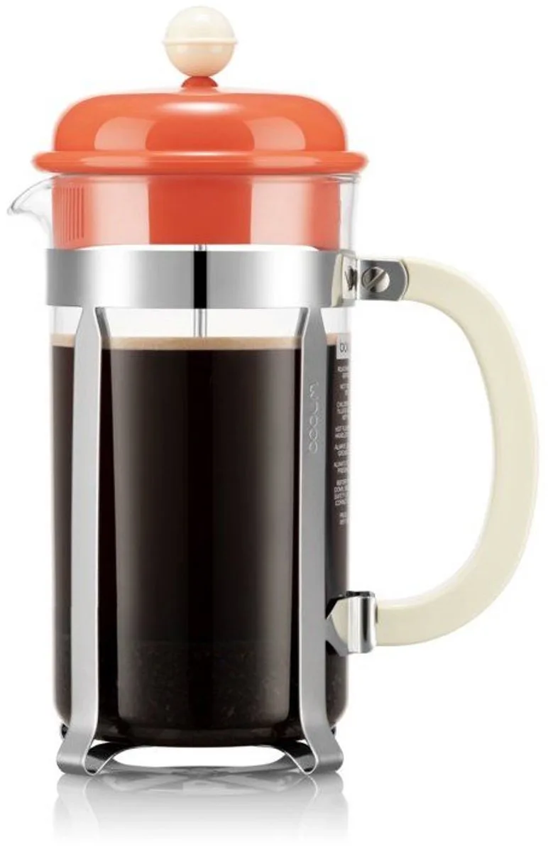 Bodum – 1918-170-761 – Cafetière – 1 l – glas van Bodum in Koraal – productfoto