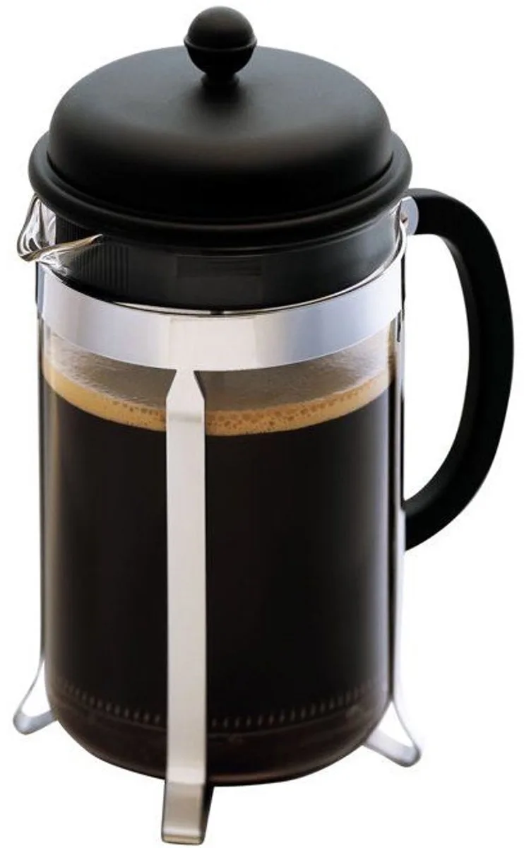 Caffettiera – Franse pers – 1,5 l – RVS frame by Bodum in Transparant – product photo