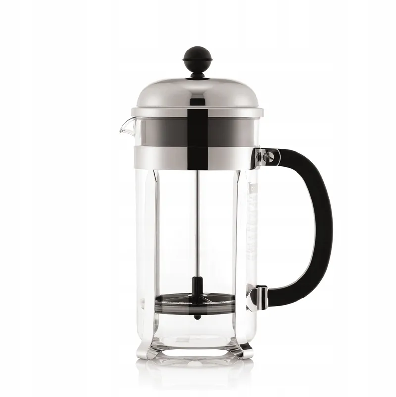 Chambord French Press Cafetière - RVS - 1 l 8 kops by Bodum in Chroom – product photo