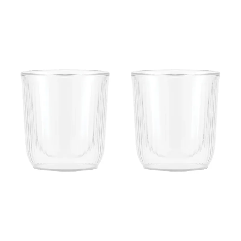 Douro dubbelväggigt Sake-Glas 14,5 cl 2er-Pack Klar by Bodum – product photo