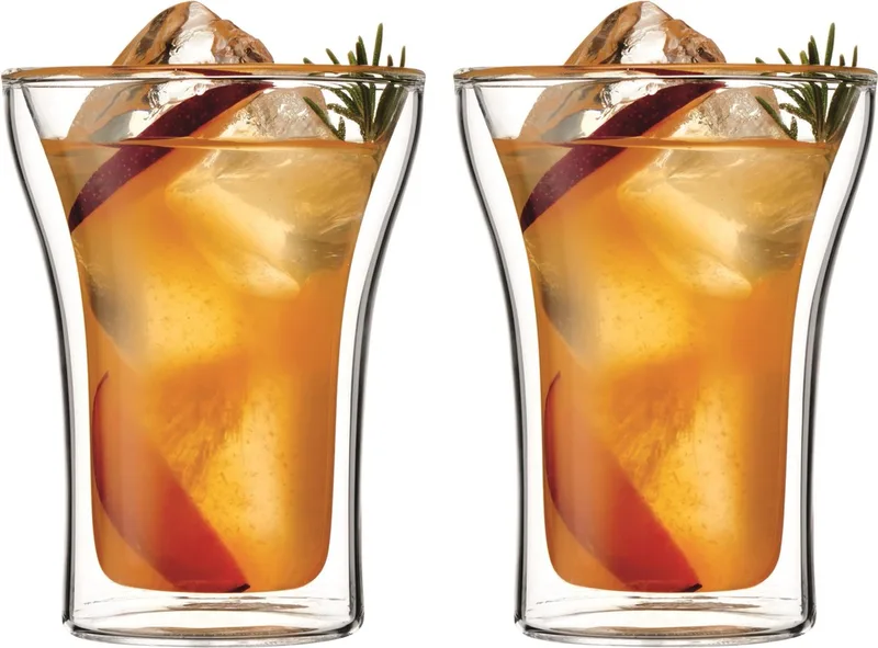 Dubbelwandige Glazen Assam 250 ml - 2 Stuks by Bodum in Transparant – product photo