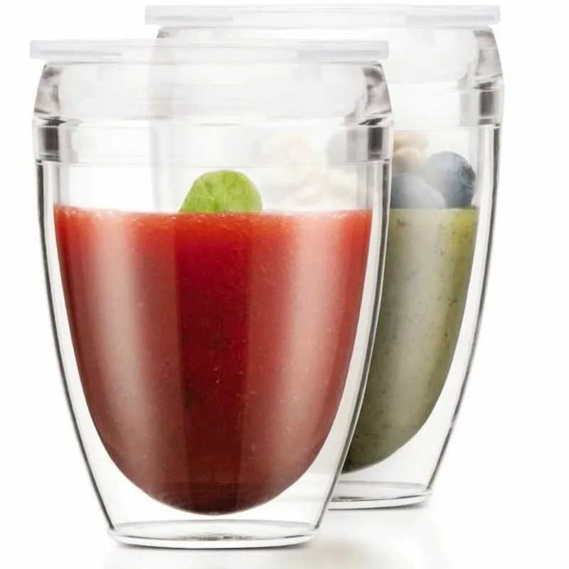 Glazenset Bodum Plastic 350 ml (2 Stuks) de Bodum en Transparant – photo du produit