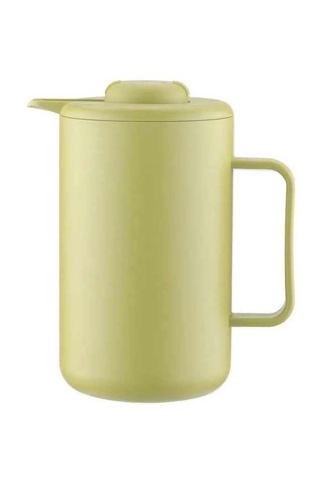 Isolierkanne Bistro, Kunststoff, mit Edelstahlkern, Fassungsvermögen 1 Liter