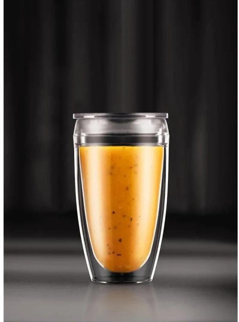 K11850-10SA reisdrinkbeker 400 ml Kunststof van Bodum in Transparant – productfoto