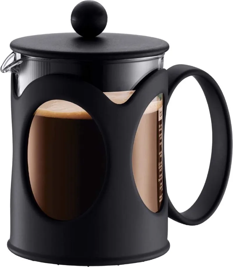 Kenya Cafetière French Press | 4-kops - 0,5L by Bodum in Zwart – product photo