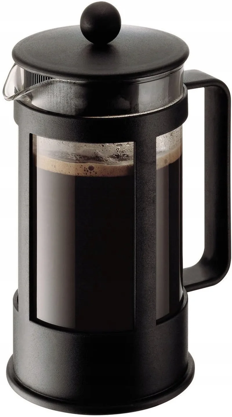 Kenya Koffiezetter - 1000 ml - Glas de Bodum en Zwart – photo du produit