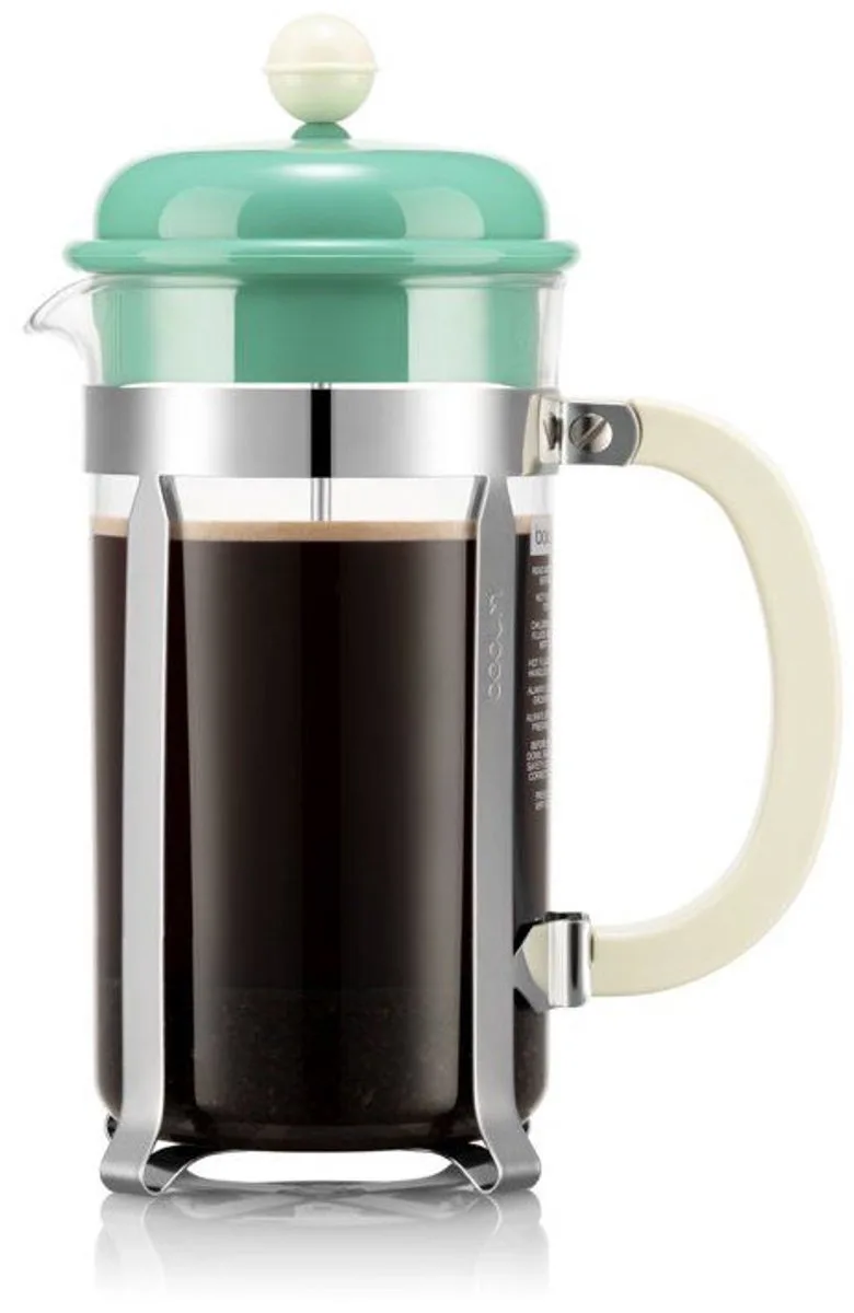 koffiepers 1 L – 8 kopjes – borosilicaatglas by Bodum in Groen – product photo