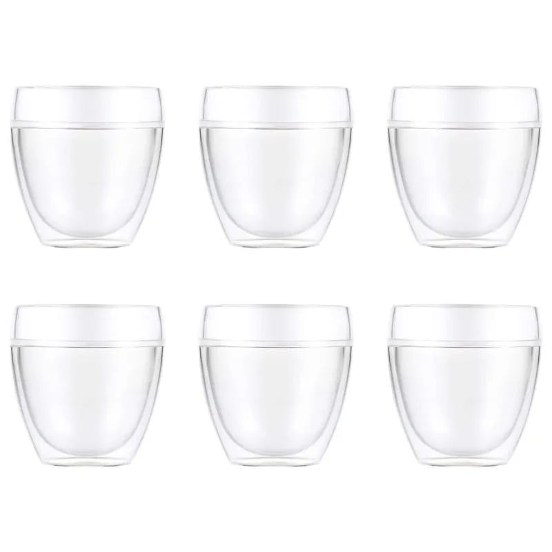 Pavina Outdoor doppelwandiges Kunststoffglas 6er Pack 25cl by Bodum – product photo