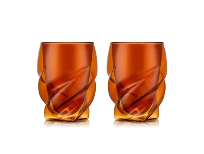 PAVINA PARIS dubbelwandige glazen - 270 ml, transparant rood, verpakking van 2 by Bodum – product photo