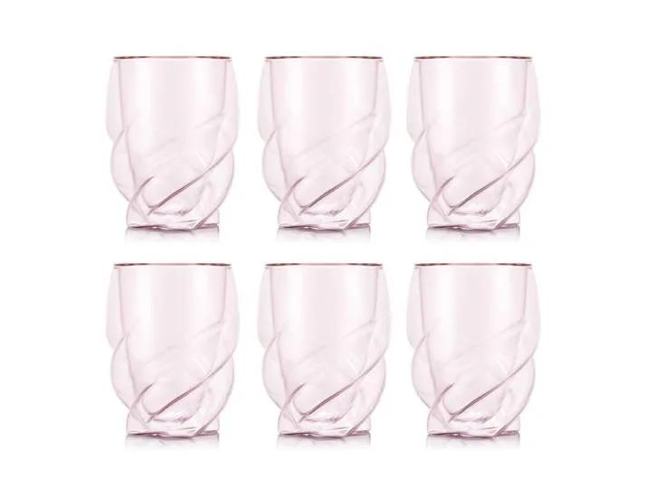 PAVINA PARIS dubbelwandige glazen - 270 ml, transparant roze, verpakking van 6 by Bodum – product photo