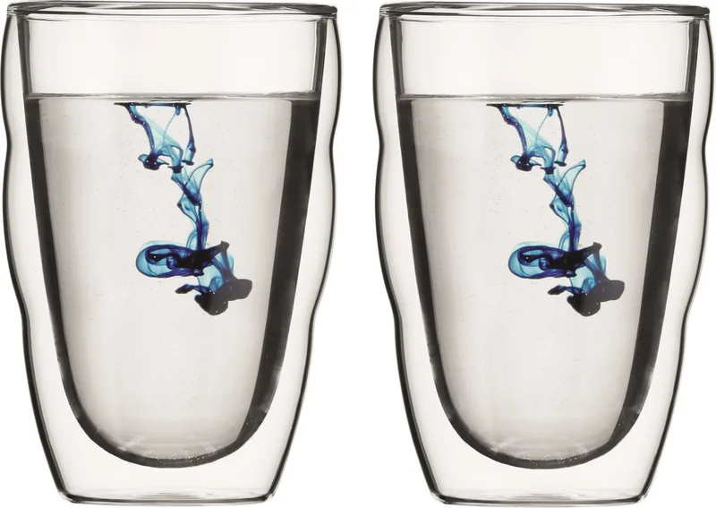 Pilatus Dubbelwandige Glazen 2 stuks - 0.35L by Bodum in Transparant – product photo
