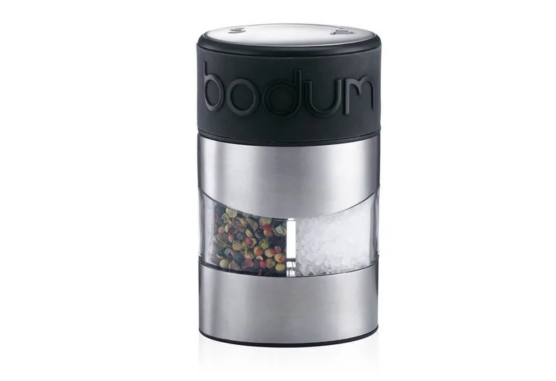 Salzmühle Bodum TWIN Salz- und Pfeffermühle Gewürzmühle 12 cm Schwarz by Bodum – product photo