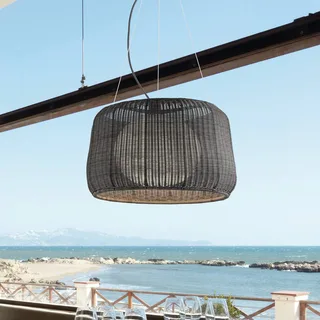 buiten hanglamp Fora 90, grafietbruin/bruin, E27 van Bover in Grafietbruin, Bruin – productfoto 1 van 4