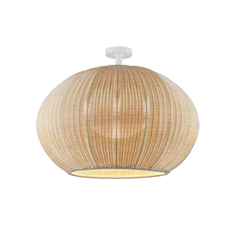 LED buiten plafondlamp Garota, wit/ivoorkleurig by Bover in White, Ivoorkleurig – product photo